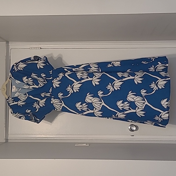 Midi length floral/tropical dress - Picture 1 of 4